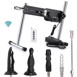 NEW Wireless Sex Machine for Women Masturbation Machine 70W Power Mute Sex Toy with Dildo Masturbator 3-9CM stroke love machine