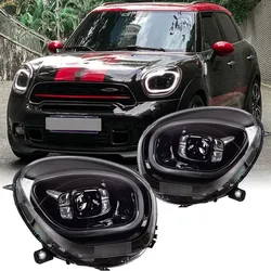 BMW Mini coper,countryman r60 2010-2016用ヘッドライト,ヘッドライトアセンブリ,フロントライト,プラグアンドプレイ