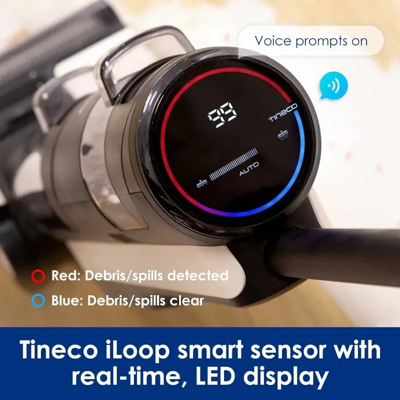 Floor ONE S3 Breeze draadloze hardhouten vloerenreiniger, lichtgewicht nat-droogstofzuigers voor het reinigen van meerdere oppervlakken