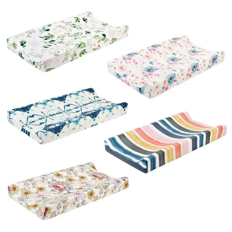 Housse matelas à langer pour bébé, Super douce, sans danger pour bébé, housse en tissu amovible, cadeau pour bébé/