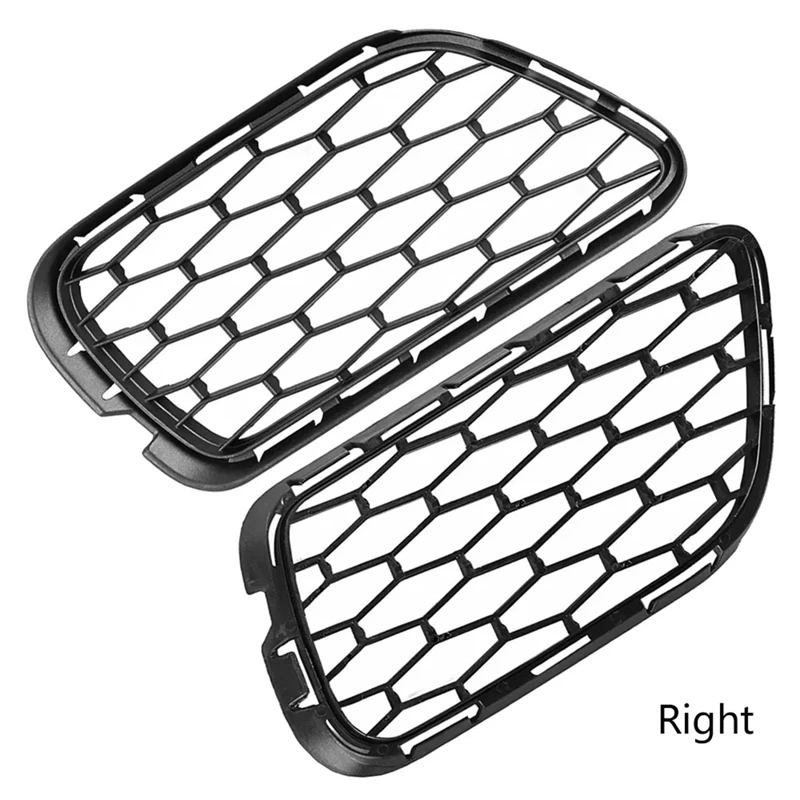 2Pcs Front Left & Right Bumper Air Vent Mesh Grille 670013780 670013781 Fits For Maserati Quattroporte 13-16