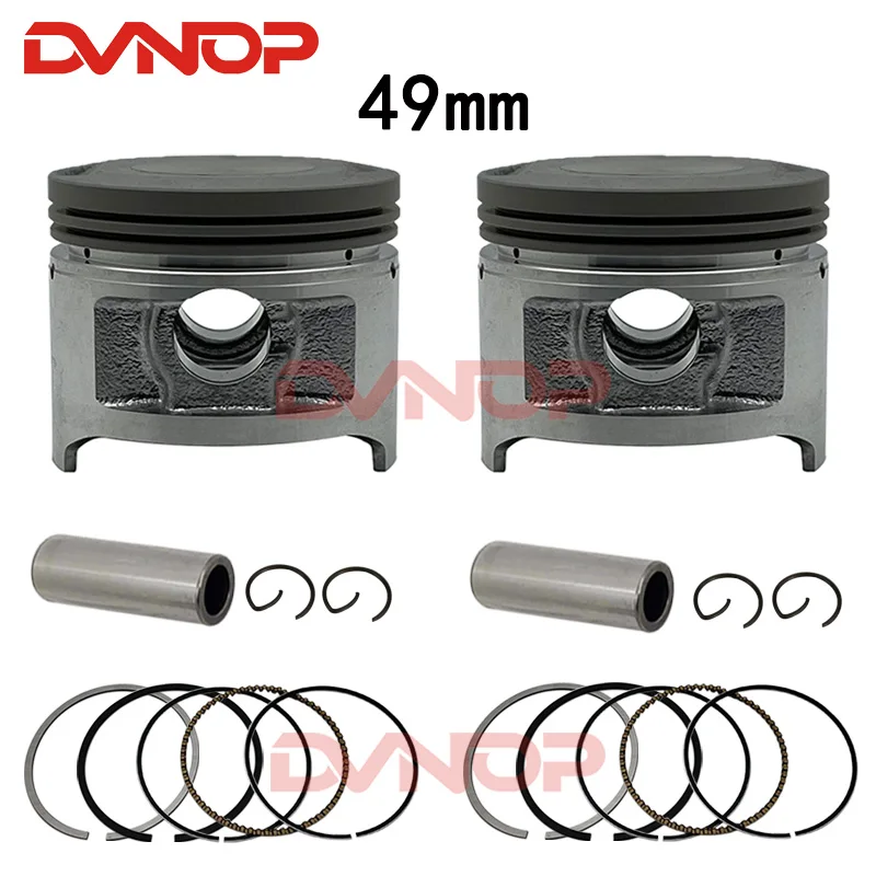 49mm piston ring set for Motorcycle Virago XV250 V Star 250 Route 66 Keeway Cruiser Dorado Supershadow Vento V-thunder COLT 250