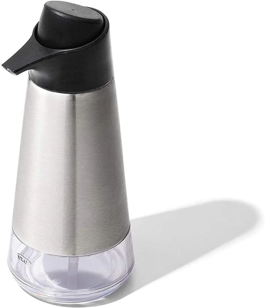 

Stainless Steel Soap Dispenser with Easy Press Design for Kitchen and Bathroom