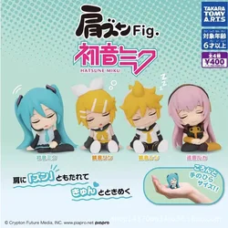 Anime Hatsune Miku Figure Sleep Action Figure Kagamine Rin Kagamine Len Doll Kawaii Toy Halloween Ornaments Gift for Kids