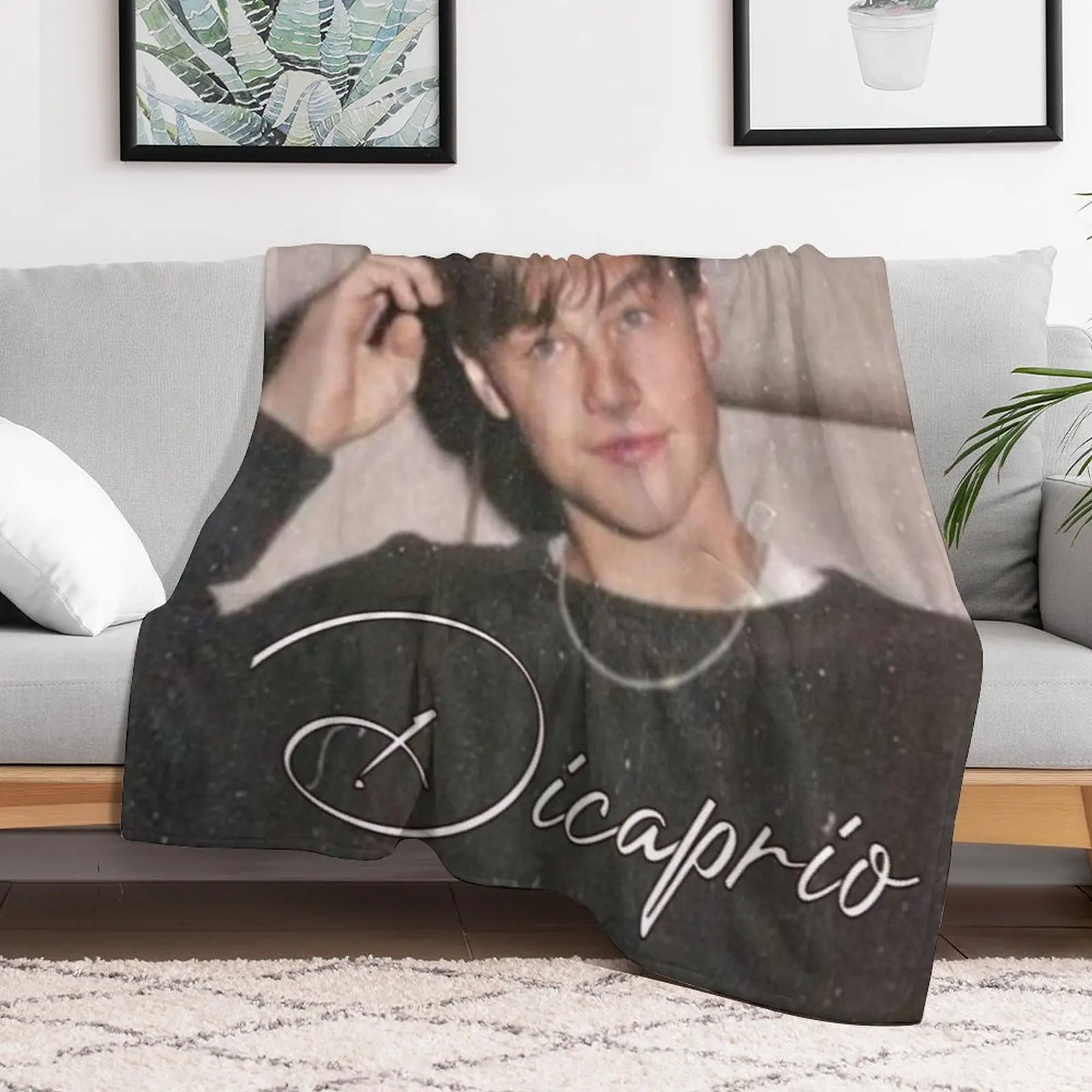 Leonardo Dicaprio Design Throw Blanket Extra Large Throw Blankets For Sofas Blankets