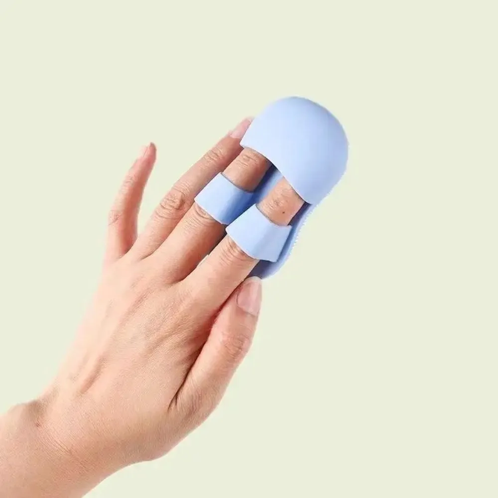 Nouveau Silicone visage brosse de lavage nez propre pores nettoyage brosse de nettoyage du visage brosse de nettoyage Mini brosse en Silicone visage