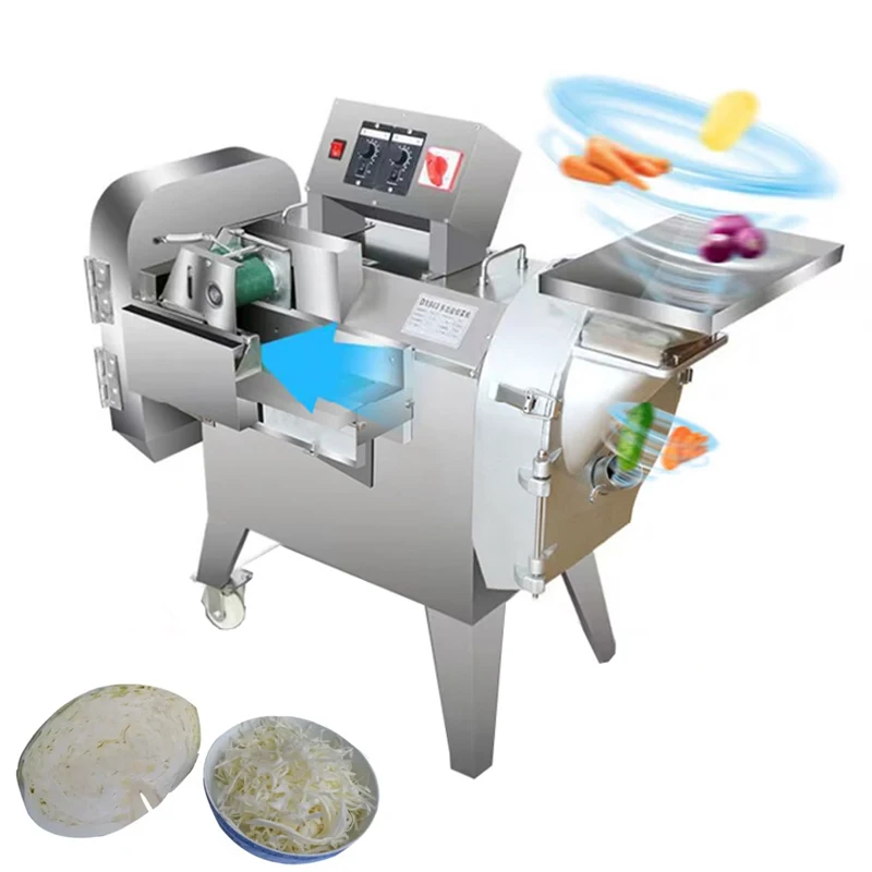 

Vegetable Dicing Machine Electric Commercial Vegetable Cutter Machine Multi-function 220V 110V Onion Slicer Machine