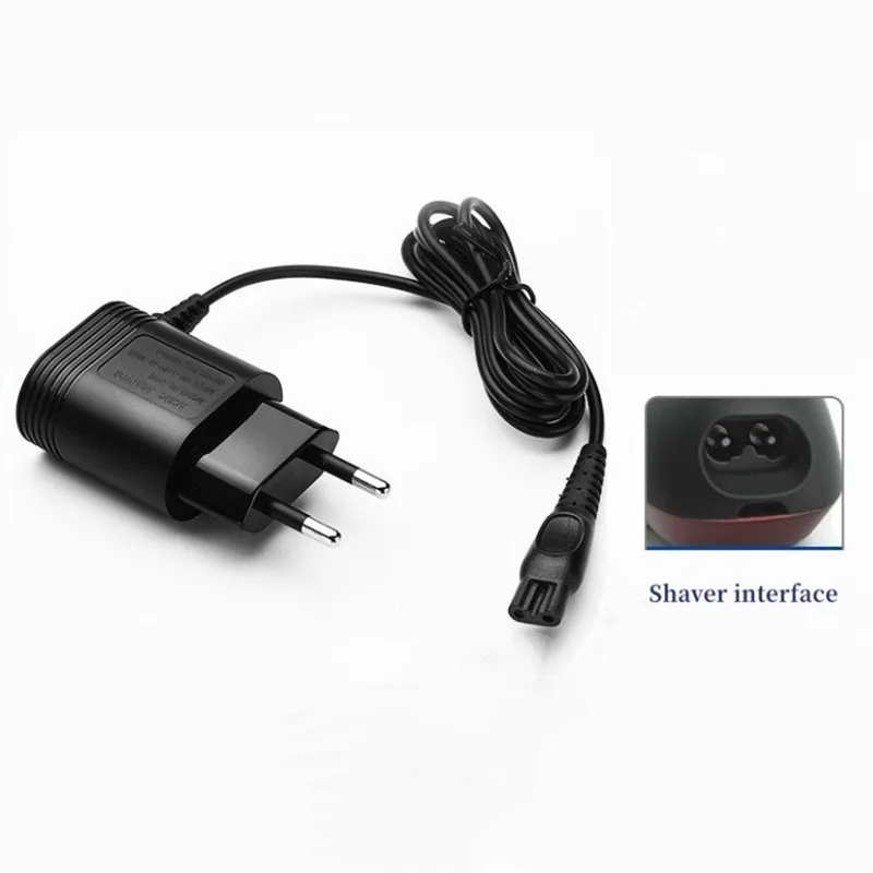 

8V 100MA HQ850 Wall Plug AC Power Razor Charge Adapter for PHILIPS HQ915 HQ916 HQ988 HQ909 S5077 S5080 S5077 FT618 FT668 Shaver