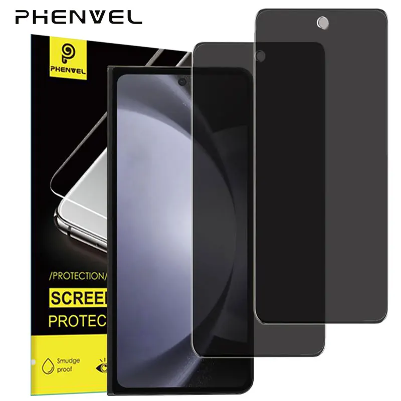 Privacy Screen Protector For Samsung Galaxy Z FOLD 5 6 Anti Spy Tempered Glass For Galaxy Z Fold 4 5 6 3 Clear Protective Glass