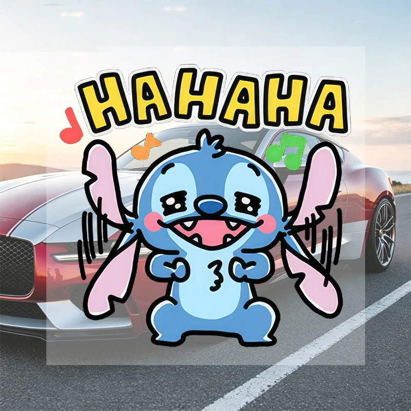 Car Stickers Cute Decorative Cartoon Vinyl Decal Waterproof Die Cut for Fuel Tank Gas Cap Trunk Auto Decor
