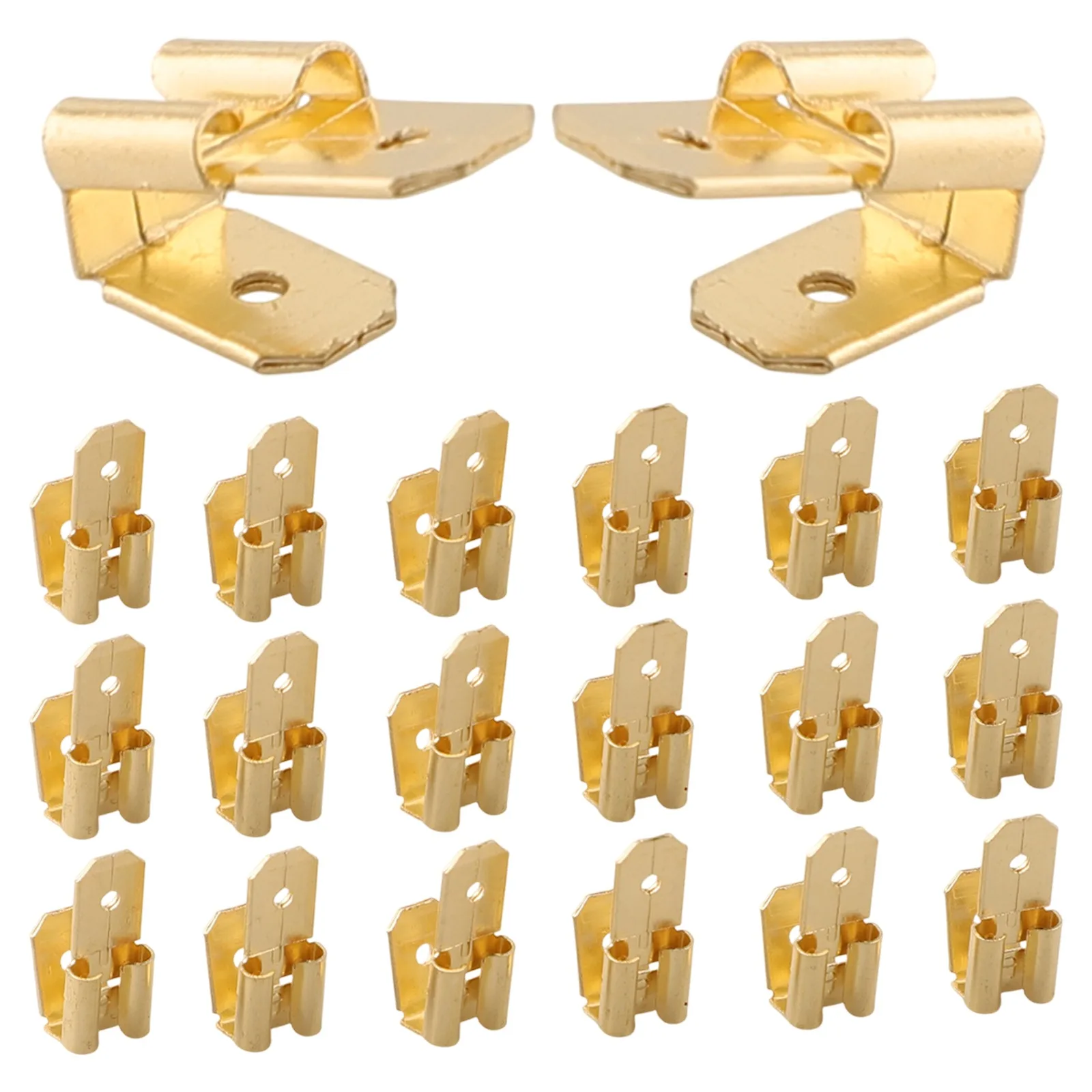 

3-Way Adapter 1 0.256mm Female Pull Tab Piggyback Spade Connector Portable Size Lightweight Connectors Male Female Disconnector