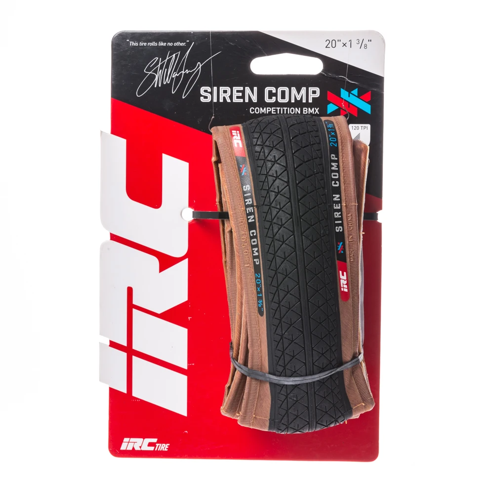 IRC SIREN COMP 20 24 BMX BICYCLE TIRE  20x1.5 20x1.75 20x1.90 24x1.75 BIKE TYRE 120TPI 28-451 28-406 37-406 44-406 47-406 44-507