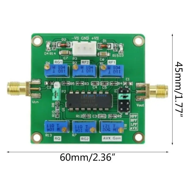 583d UAF42 Module actif universel Module High Pass Low Pass Band Pass Filtrage