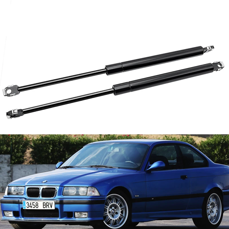 

2Pcs Car Bonnet Hood Lift Supports Shock Struts For BMW E36 Sedan 318i 323i 328i M3 Cars Accessories