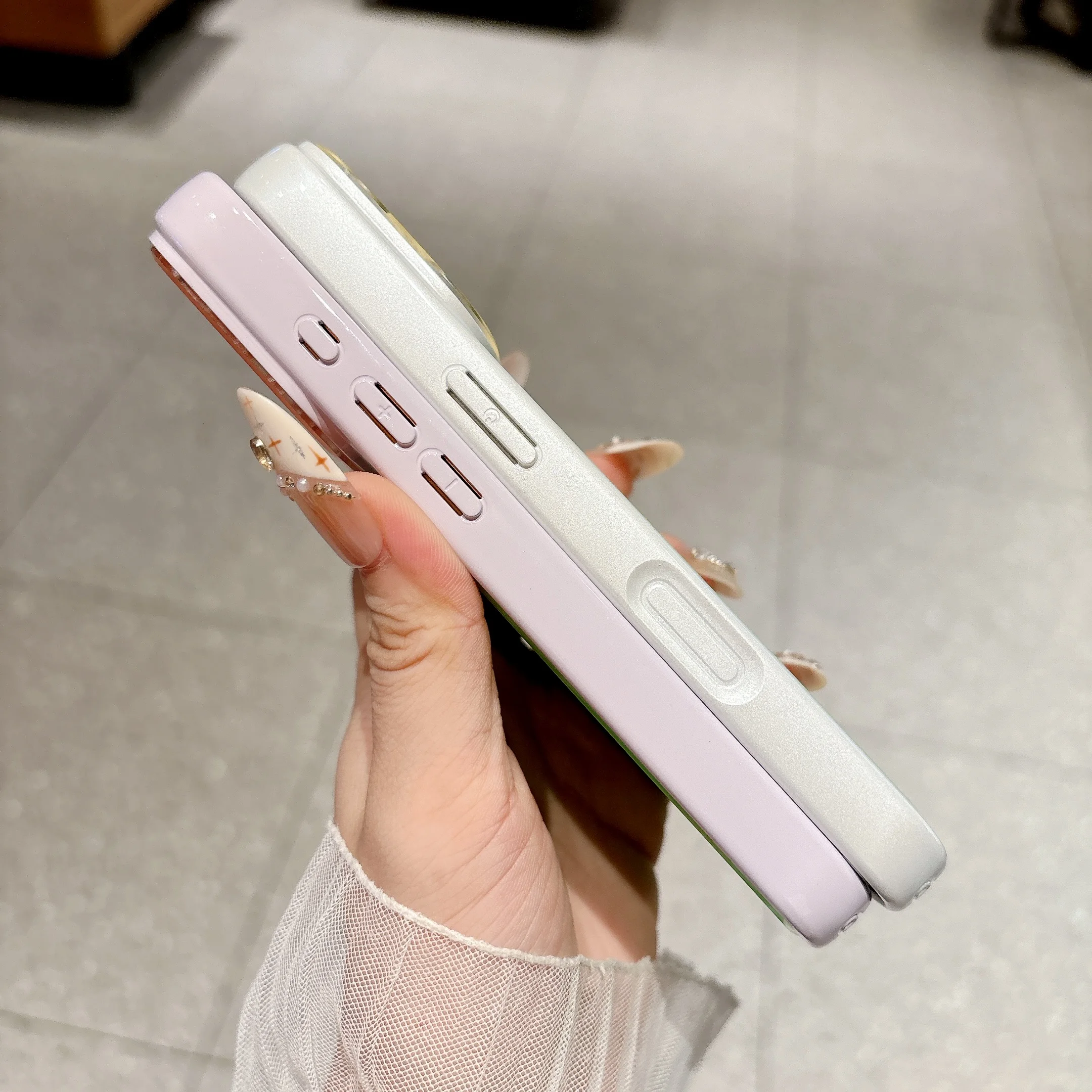 Magnetic Colorful Case For iPhone 18 17 16 15 14 Pro Max For MagSafe Crystal Glitter Back Soft Bumper Shockproof Cover