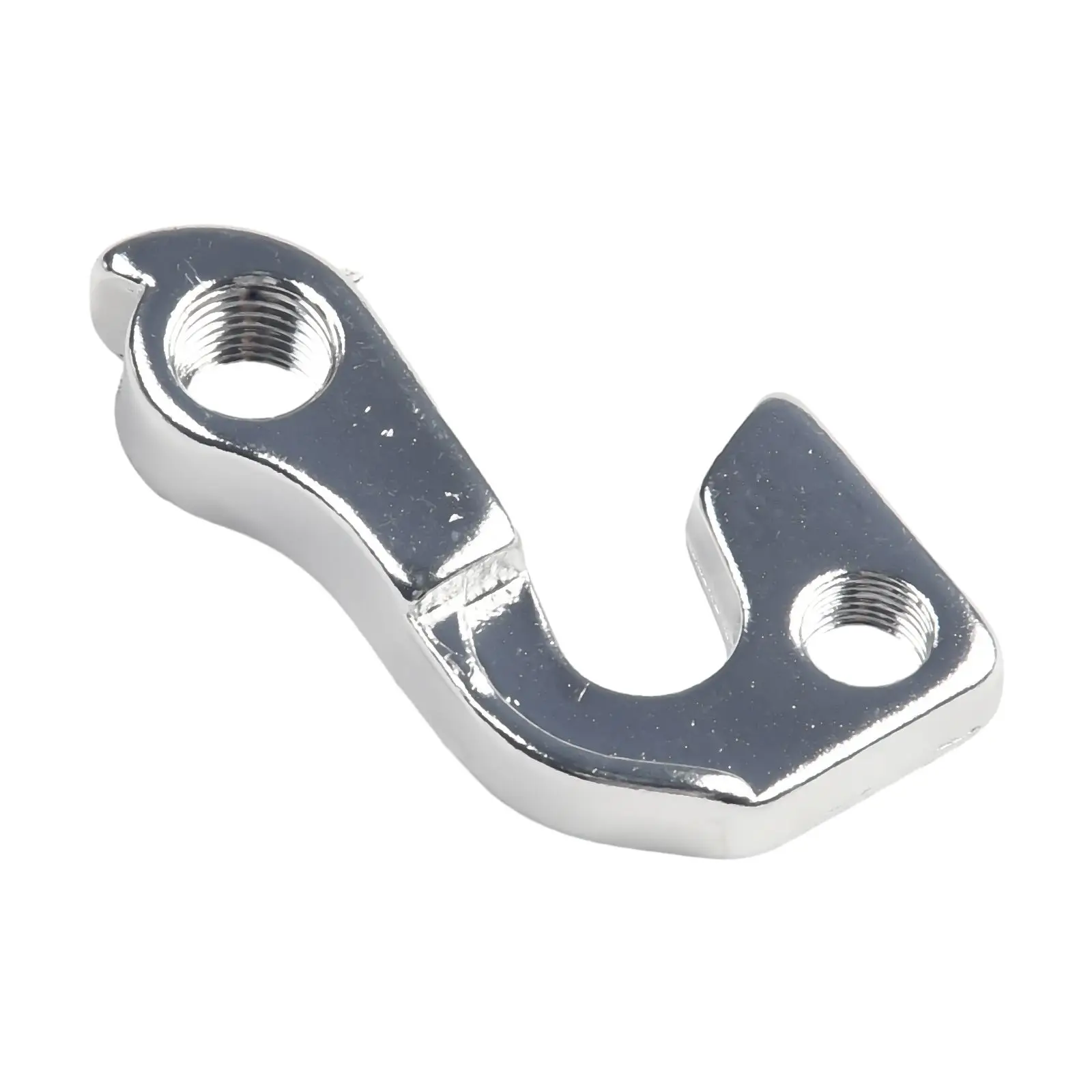 1pc MTB Silver Tail Hook Aluminum Alloy Bicycle Derailleur Bike Components For-GT Zaskar GEAR Dropout Convertor Adapter Parts