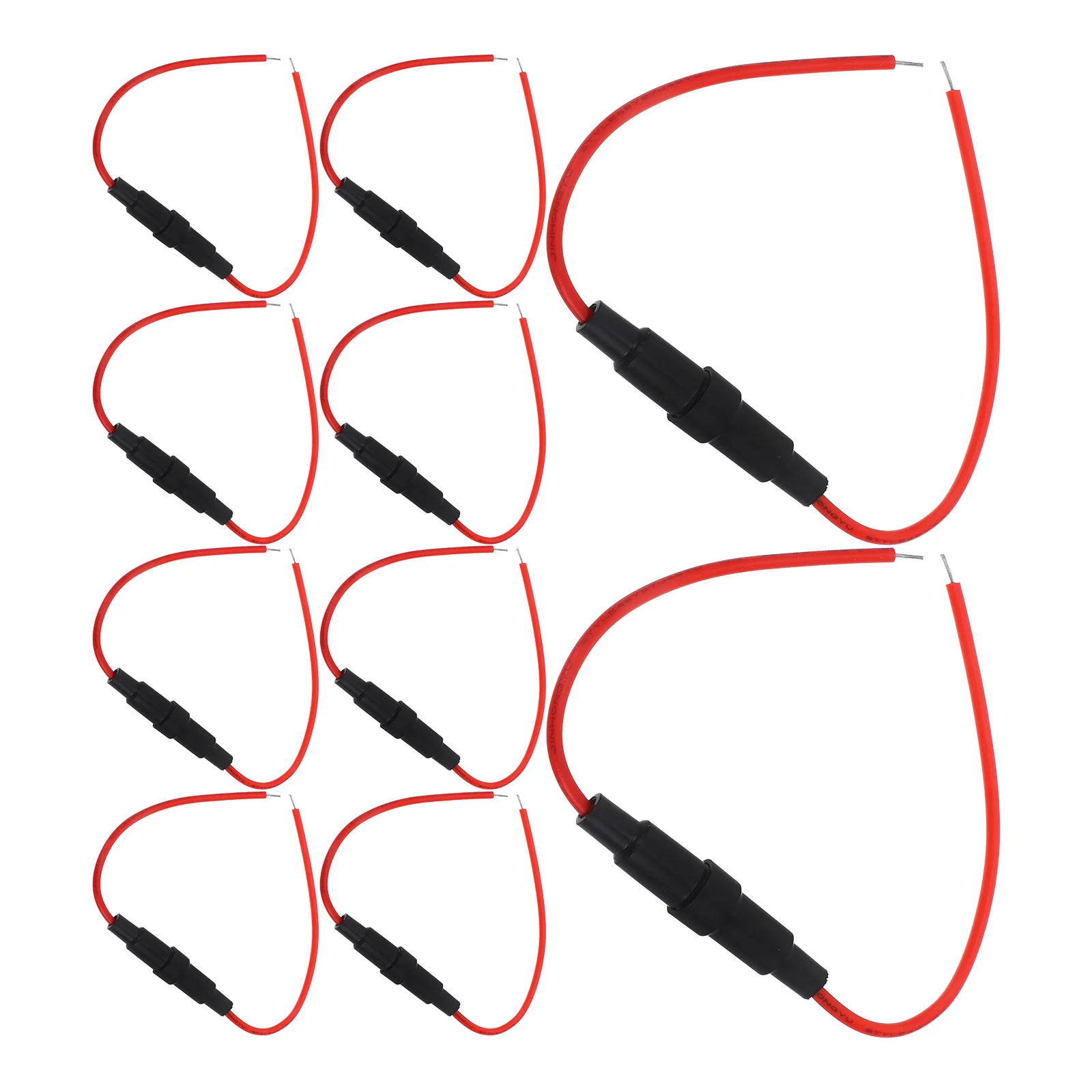 

10Pcs Inline Fuse Holder Screw Install Automotive Marine Motorcycle Car Truck Boat Fuse Holder Inline