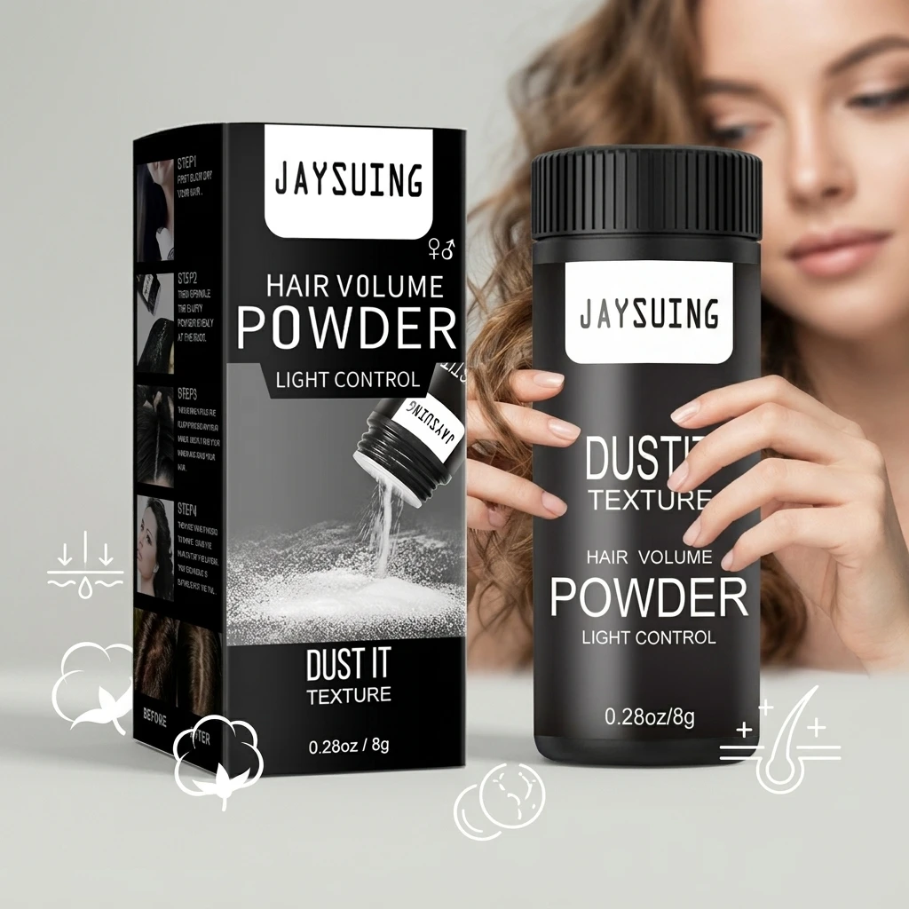 Fluffy Hair Styling Powder Increase Hair Volumes Absorb Excess Oil Wash Free Unisex Matte Texturizing Refreshing Styling Powder