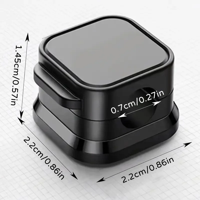 10pcs Strong Magnetic Cord Holders - Universal Cable Management Clips for Desk, Car, Home, Secure Wires for Chargers, Earphones