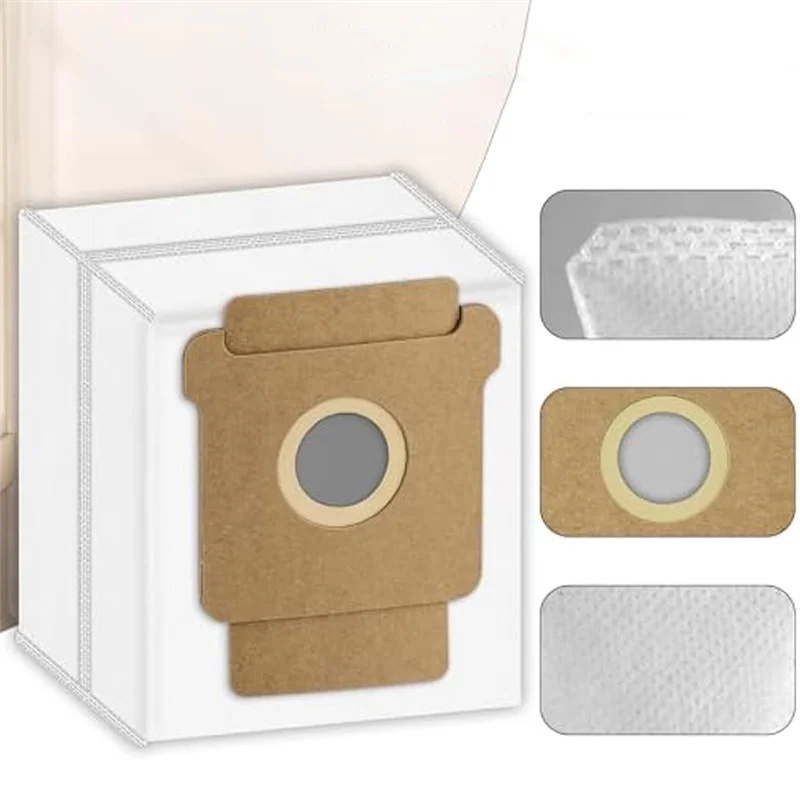 

GTBL Q0520 Dust Bags Disposal Bag Accessories Kit Disposable Auto-Empty Dust Bin Bags