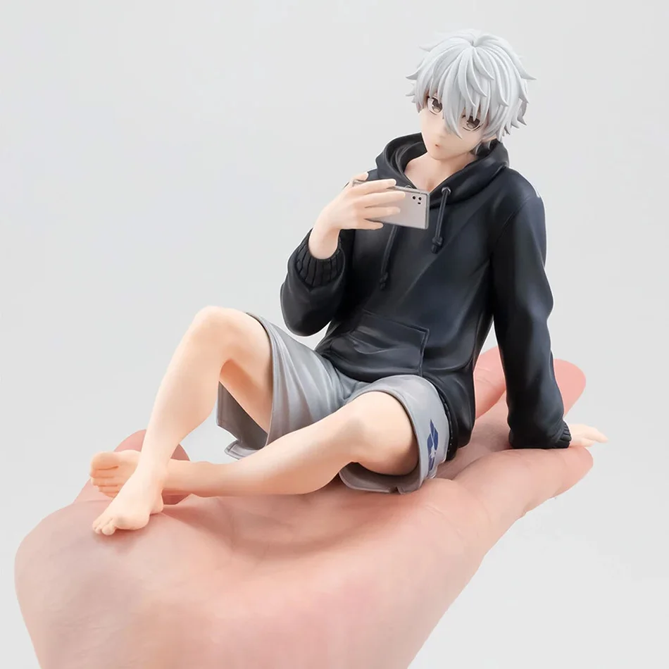 9cm Nagi Seishiro Figurine Cute Anime Blue Lock PVC Miniatures Ornaments Japanese Manga Model Doll Toys Garage Kits GK Figure