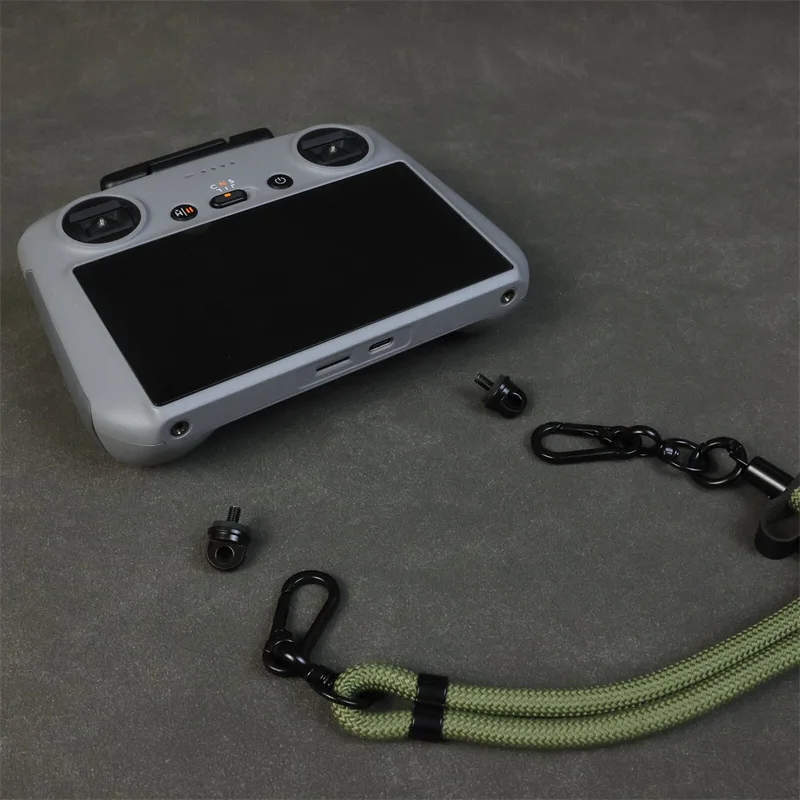 ل DJI Neo/Mini 3/4/3 Pro /Air2/3S مع شاشة التحكم عن بعد الحبل توفير العمالة حزام الرقبة معلقة