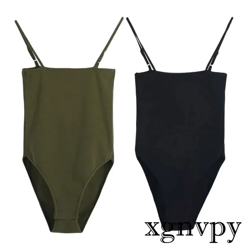 Xgnvpy 2pcs Summer Women costume da bagno Summer Sexy Swimwear Push Up Sling bikini Set One Piece canotta Sexy Beachwear bikini Set