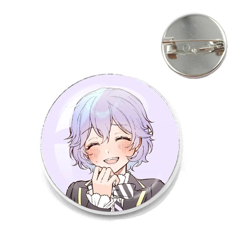Twist Wonderland Pins Cartoon Glass Brooch Handmade Backpack Clothes Accessories Anime Collection Badge Decoration Pins Gift
