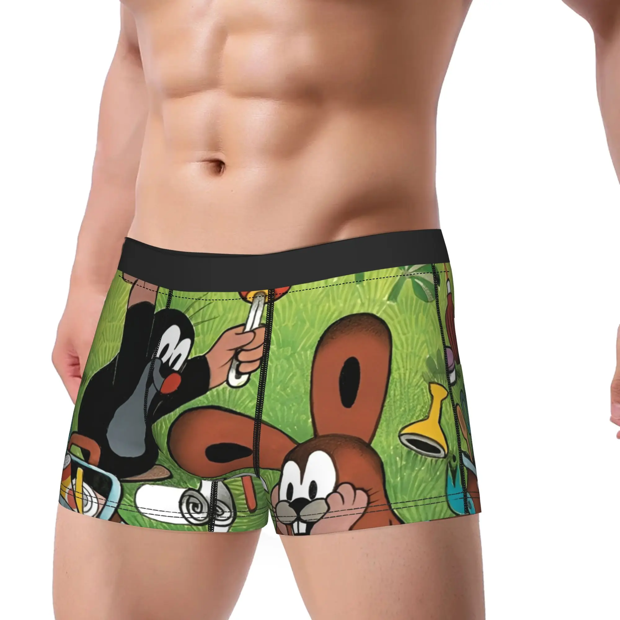 The Little Mole Cartoon Animal Merch Boxers Shorts Novelty Underwear  Boxer Underpants Gag Gift For Men