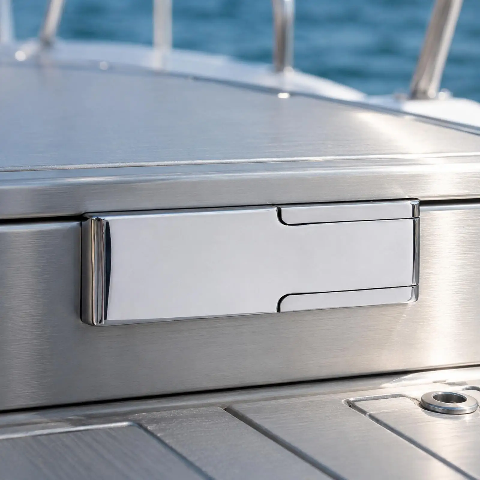 Stainless Steel Hinge Long-Lasting Folding Hinge Marine Hardware Corrosion-Resistant Sturdy for Doors, RV