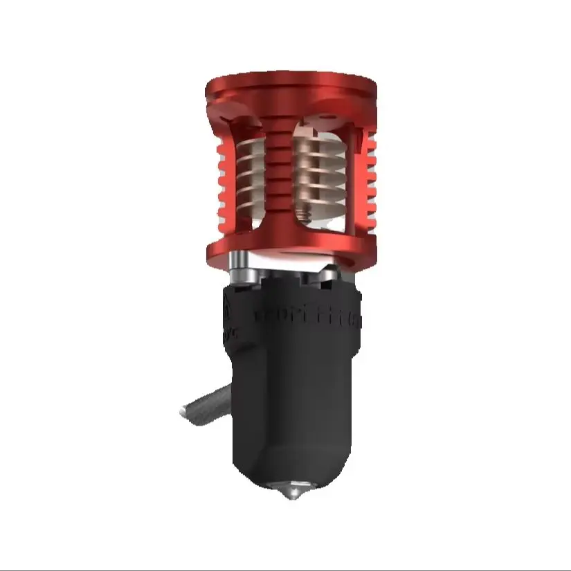Phaetus neXt G Fiber Hotend neXt G Hotend Hoge doorstroming Afneembare V6-nozzles Compatibel met Voron Prusa Mk2 Mk3 Creality