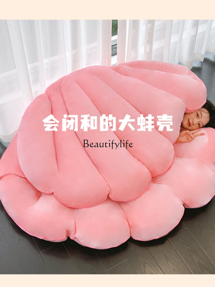 Giant Clamshell Pillow Wearable Sleeping Bag Sleeping Quilt Shell Plush Toy