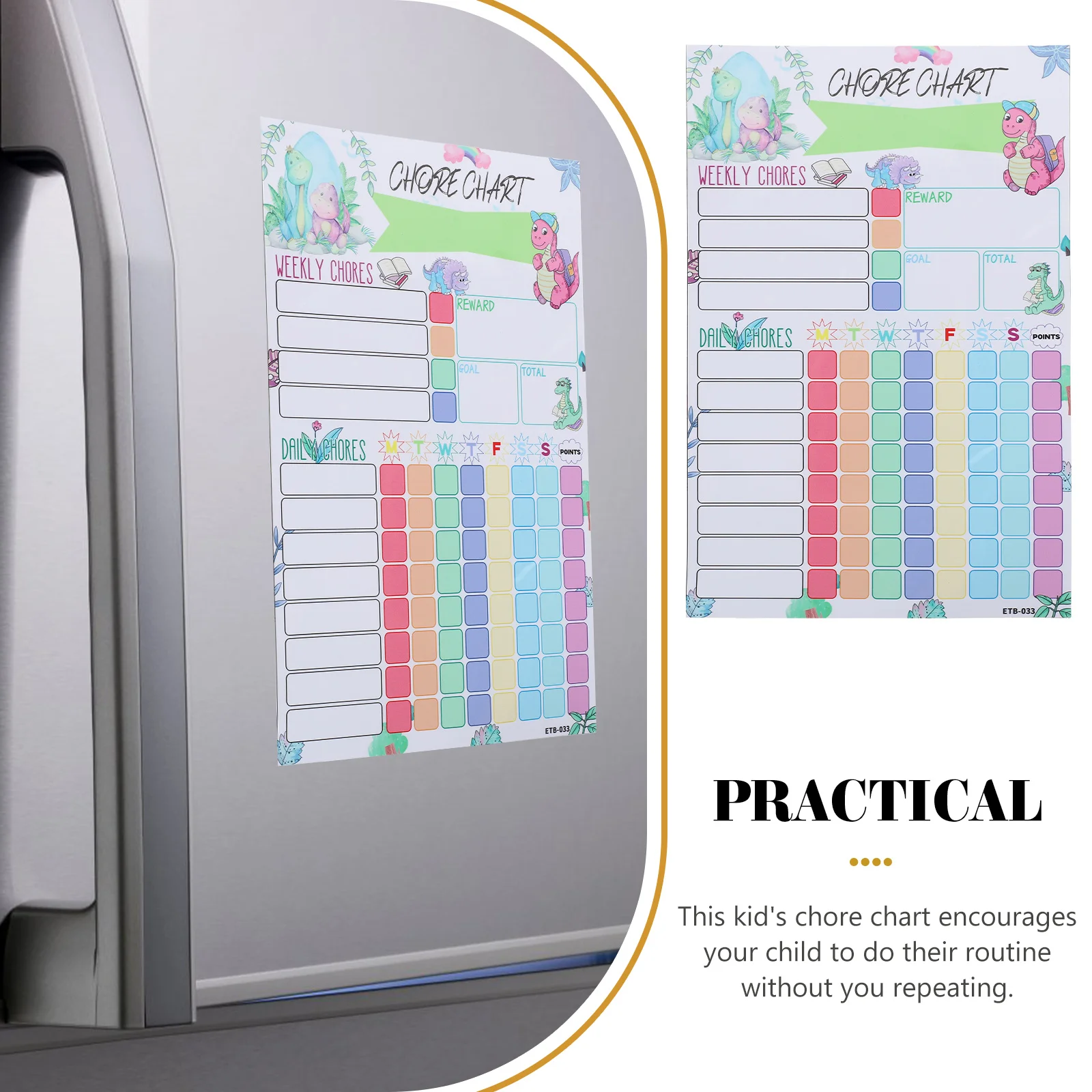 

Magnetic Siding Hanging Chart Chores for Kids Behavioral Sticker The Pet Creative Reward Child