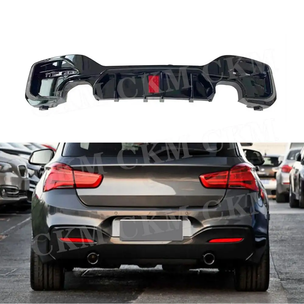 

for BMW 1 Series F20 M Sport M135i M140i 2016 2017 2018 Car Accessories ABS Rear Bumper Diffuser Lip Spoiler Body Kits