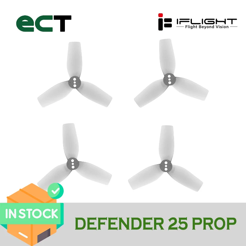 

iFlight Defender 25 Prop 2525 2.5inch FPV Propeller 2.5" 3-Blade Propellers (Set of 4)