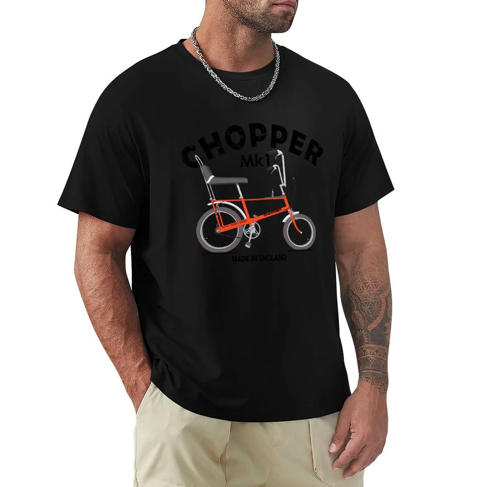 The Chopper Made In England T-Shirt Fashion Simple Casual Tee Shirt