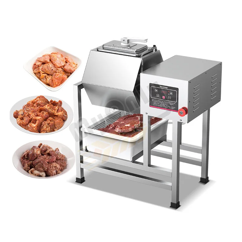 Electric Food Marinator Tumbler Marinade Massage Chicken Marine Machine Vacuum Meat Tumbler