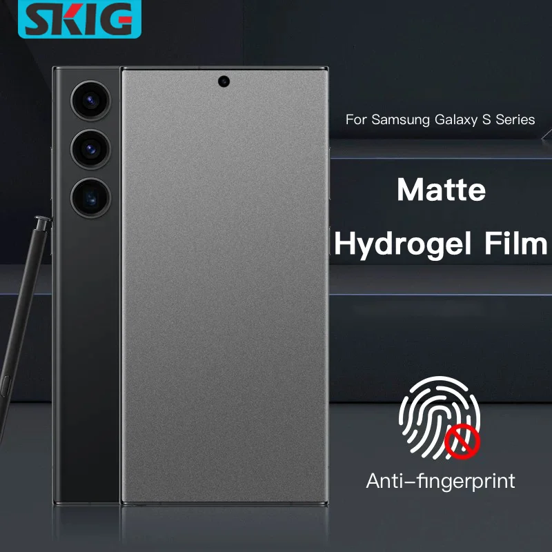 Película de Hidrogel Mate para Samsung Galaxy 26 25 S24 S23 S22 S21 S20 Ultra Plus FE Sin Huellas para S24 Protector de Pantalla