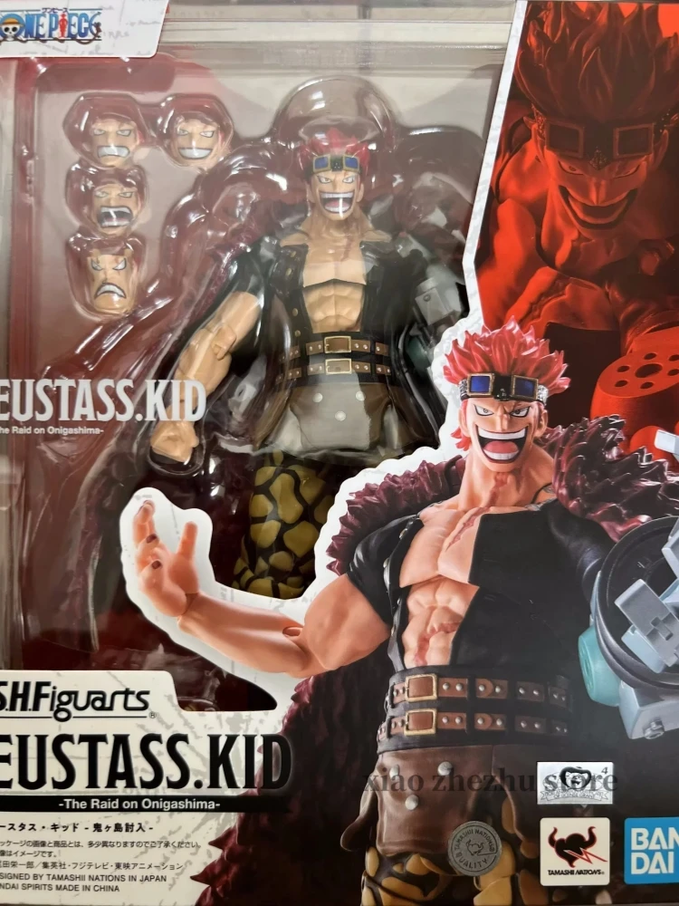 18cm Anime One Piece Figure S.H.Figuarts Eustass.Kid -The Raid On Onigashima Action Figures Statue Collect Model Toy Child Gift