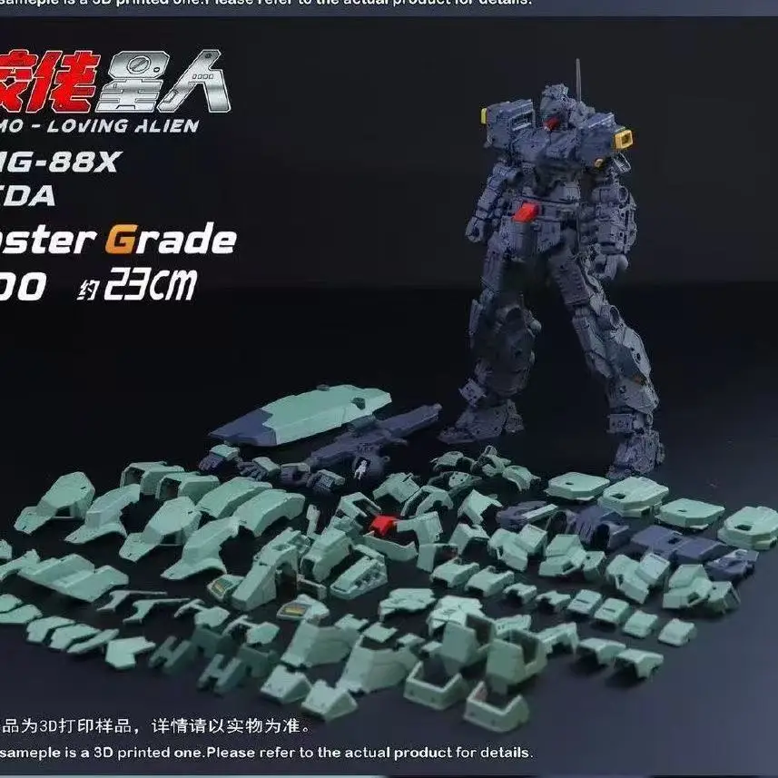 【جديد في المخزون】 JLXR نموذج Jeda RGM-88X MG 1/100 Jeddah الجمعية أطقم منمذجة لعبة عمل أرقام أطقم منمذجة هدية بلاستيكية