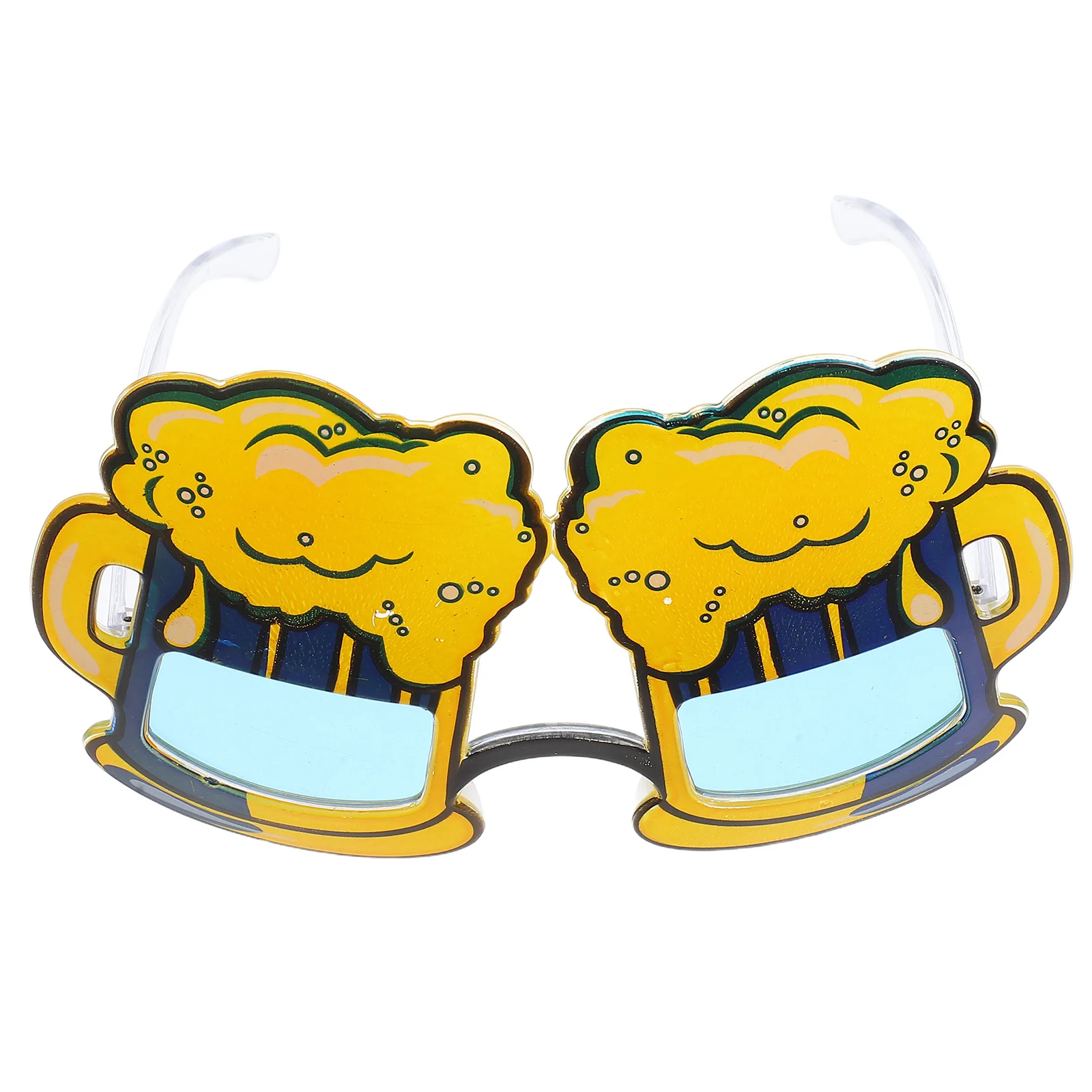 

Creative Beer Mug Eyeglasses Funny Costume Props Party Sunglasses for Oktoberfest Festival Celebration Photo Booth Accessories