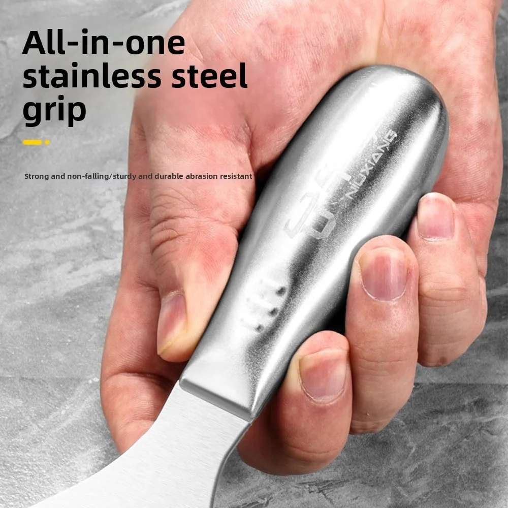 Putty Knife Set 1.5/2/3/4/5/6/8 inch Scraper Spackle Knife Paint Scraper Polished All-Stainless Steel Scraper Tool