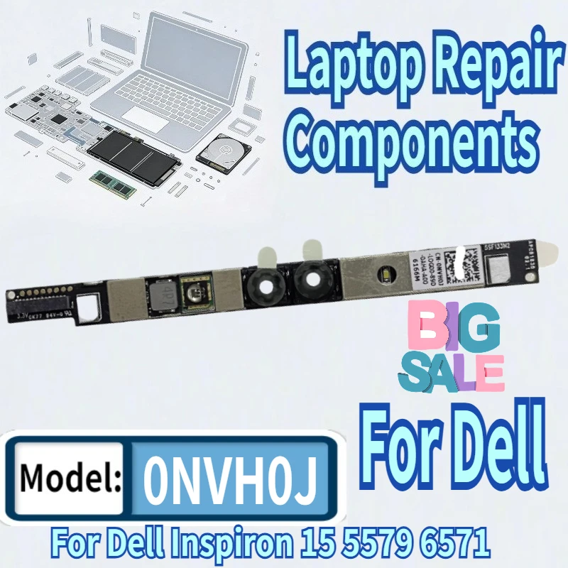 Camera Webcam CN-0WNTY0 0WNTY0 WNTY0 FOR Dell Inspiron 15 6571 5579