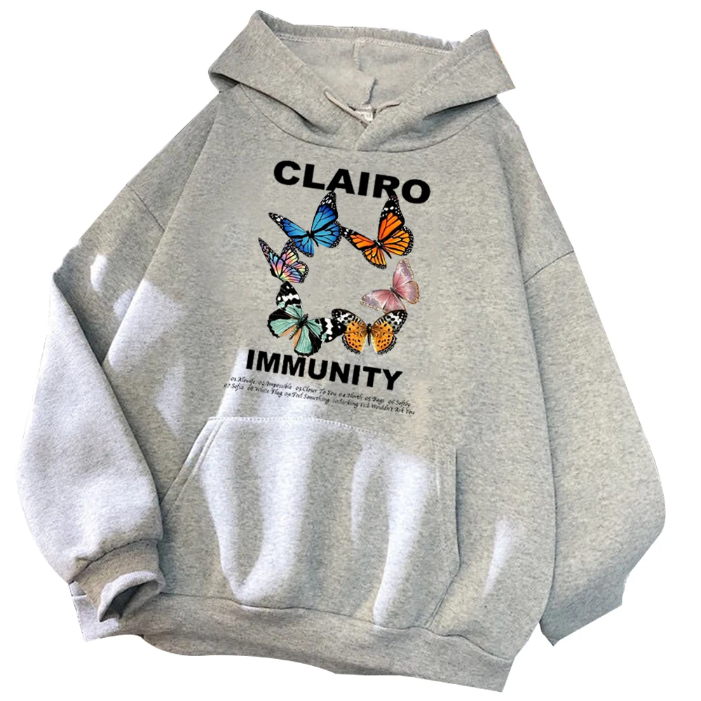 Clairo Immunity Hoodie Clairo Music Album Hoodie Clairo Merch Gift for Clairo Fan Pullover Tops Streetwear Unisex