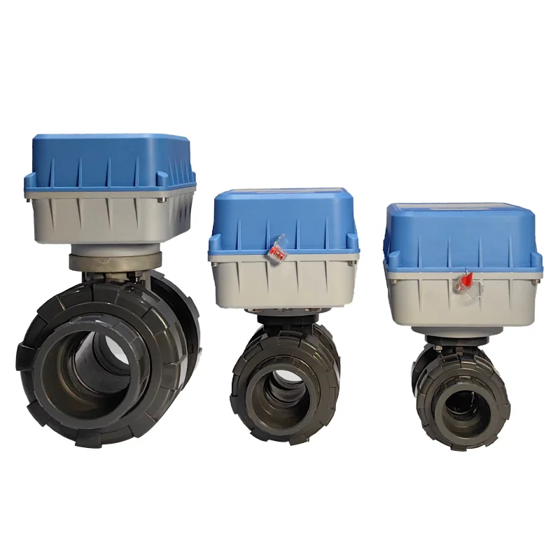 

DN80 Solar-powered Actuator Valve Sim Card Motorized Control Ball Valve Electric UPVC Water Ball Valve OEM IP68 PN16