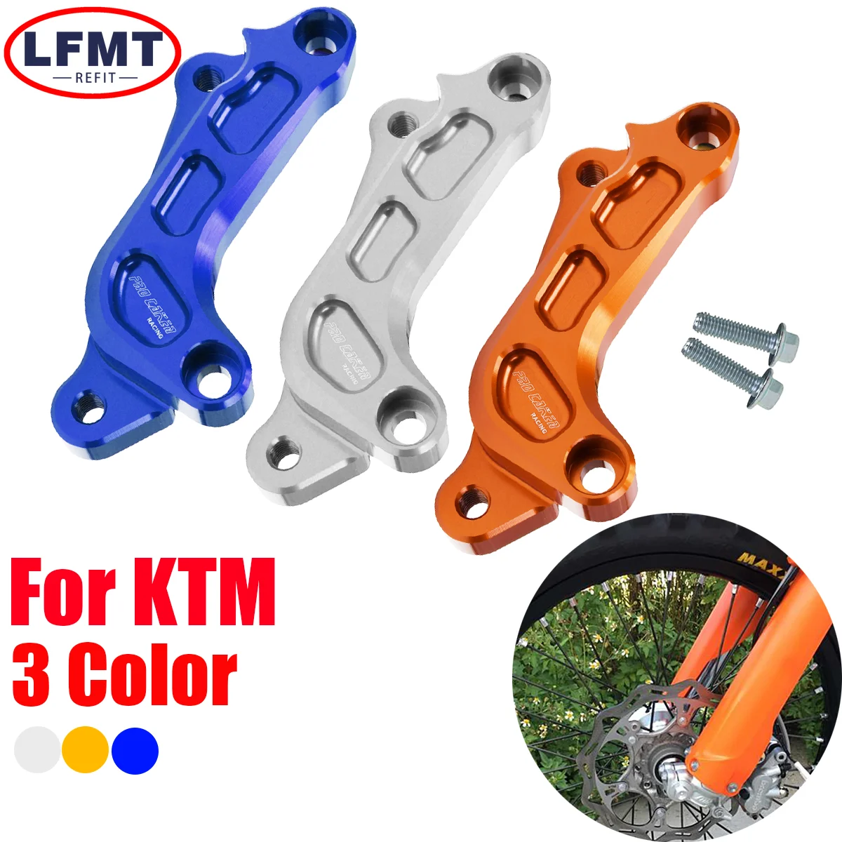 

Motorcycle 320mm CNC Front Brake Pump Fixed Bracket For KTM 125-500 XC/XCF/XCW/SX/SXF/EXC/EXCF/TPI/Six Days GasGas EXF ECF MCF