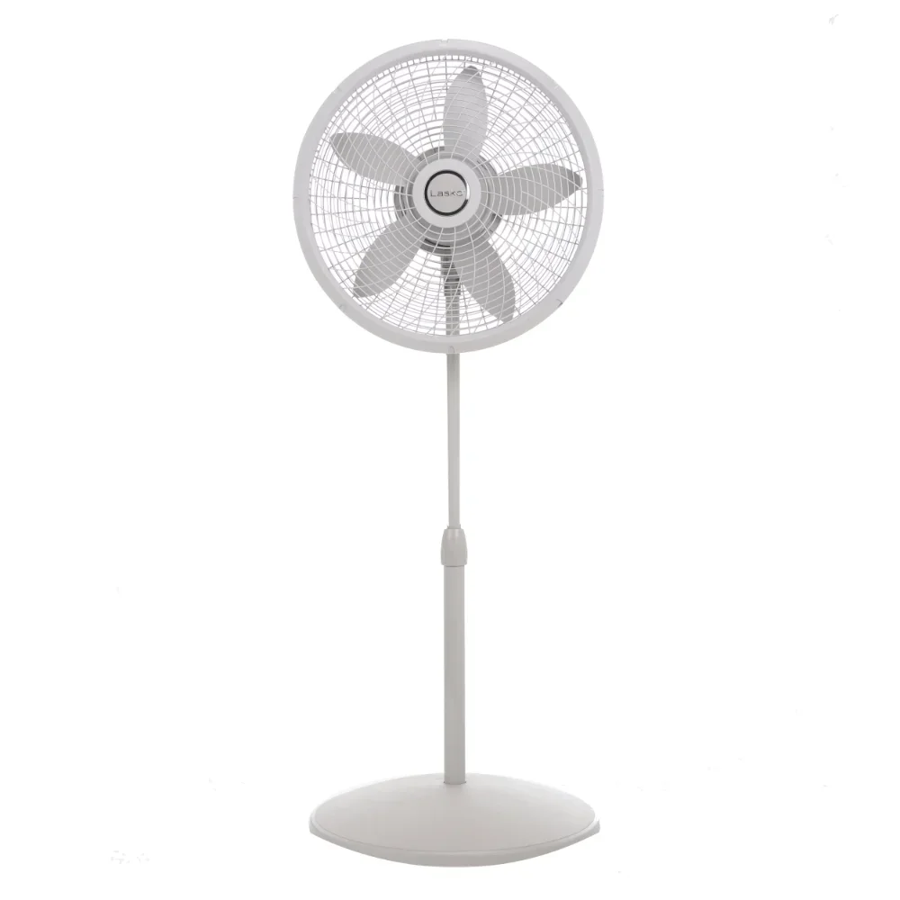 

18" Adjustable Cyclone Pedestal Fan with 3 Speeds, S18902, Gray