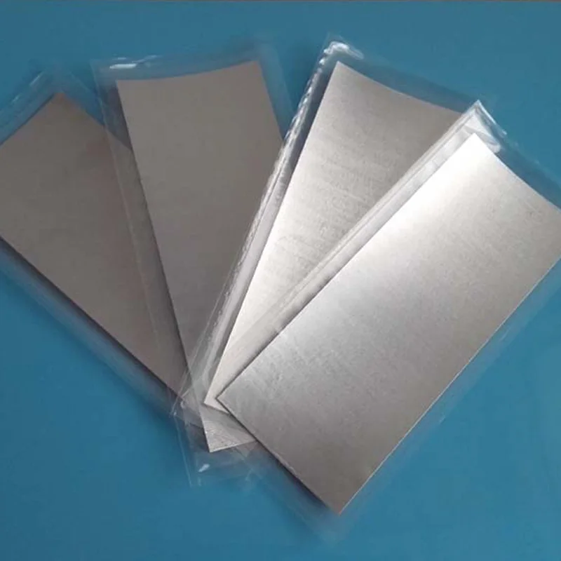 99.995% Pure Indium Foil Sheet Plate Wafer In For Experimental Scientific Research