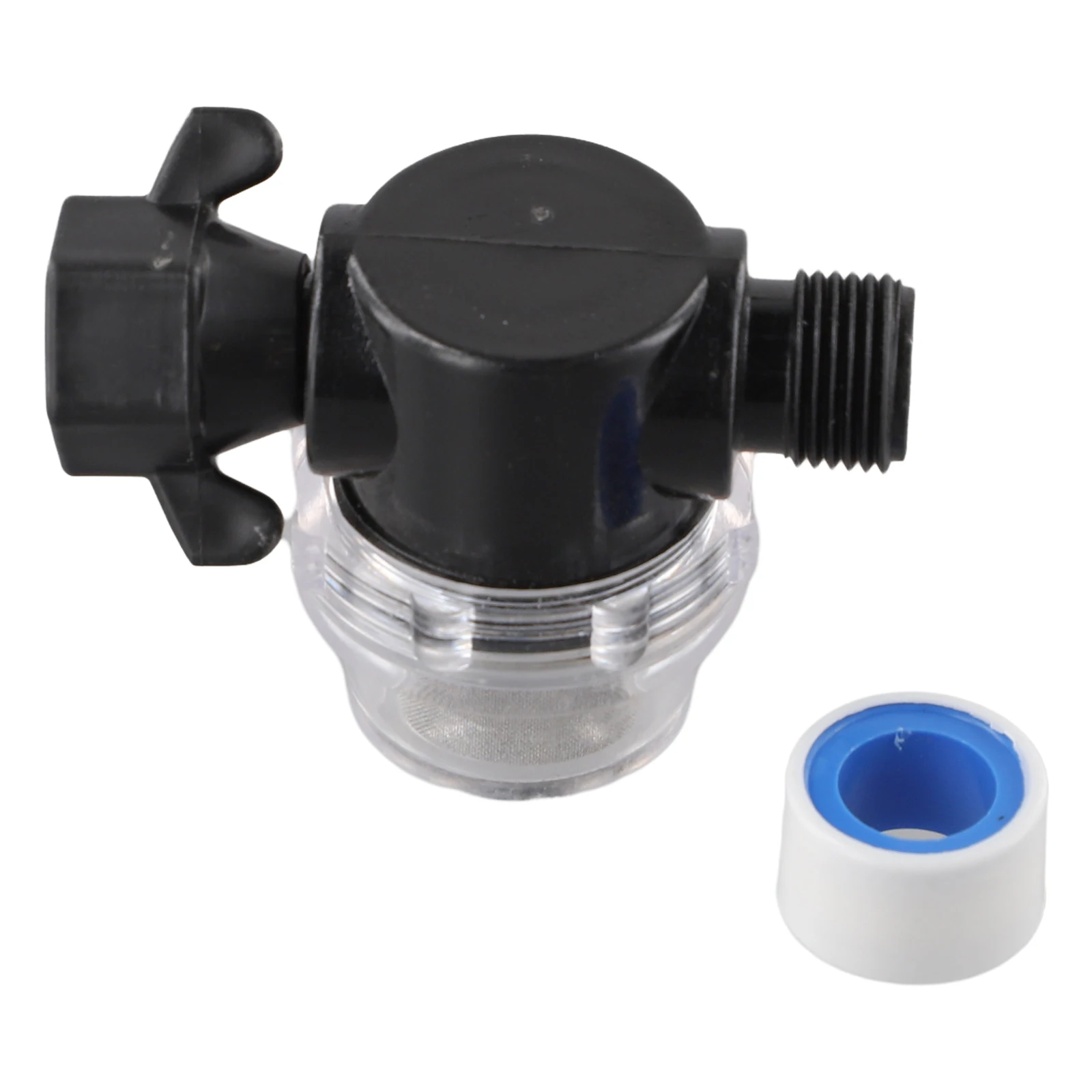 

Inline Water Filter 12 Inch for BSP 50 Mesh SS Screen for Dirt and Debris Removal in RV and Caravan Water Systems