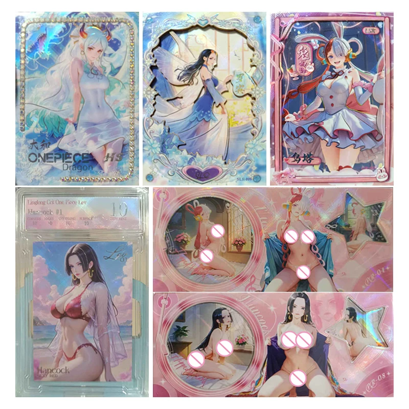 

Аниме One Piece Boa Hancock Nami Yamato Nico Robin Perona Shirahoshi Коллекционные карты Рождественские подарки на день рождения Детские игрушки